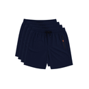 Kit 6 Bermudas DryFit Premium Performance, Secagem rápida, Bolso com Zíper e Ajuste Anatômico